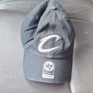 Black Adjustable Cap with Logo